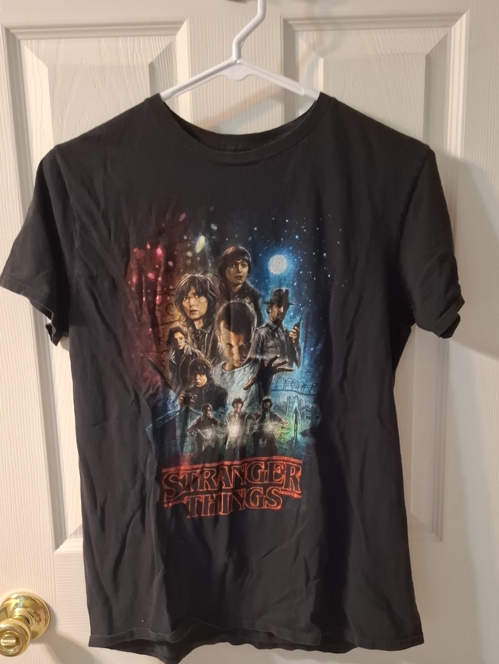 Stranger Things Season 1 Black Graphic Tee